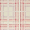 1960s Vintage Wallpaper Pink Purple Plaid