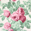 1940s Vintage Wallpaper Pink Rose Bouquets