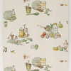 1970s Vintage Wallpaper Retro Green Yellow Kitchen