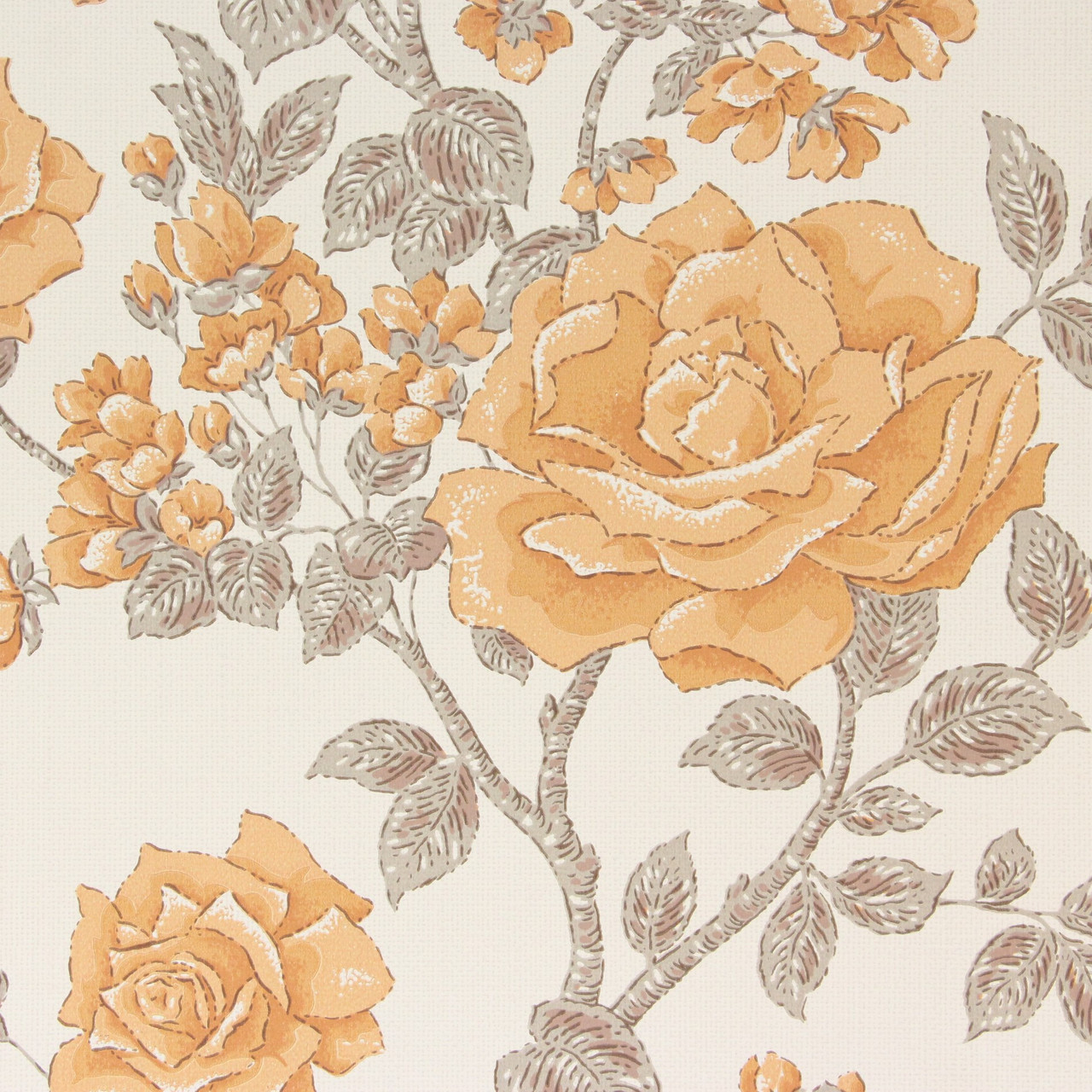 Những bông hoa hồng thập niên 1970 tràn đầy nét đáng yêu và nữ tính trên giấy dán tường vintage hồng cam sẽ làm chủ nhân của căn phòng của bạn cảm thấy rất vui và tươi mới. Hãy tìm hiểu chi tiết hơn về sản phẩm tại Etsy và mang lại sự ấm áp cho không gian của bạn.