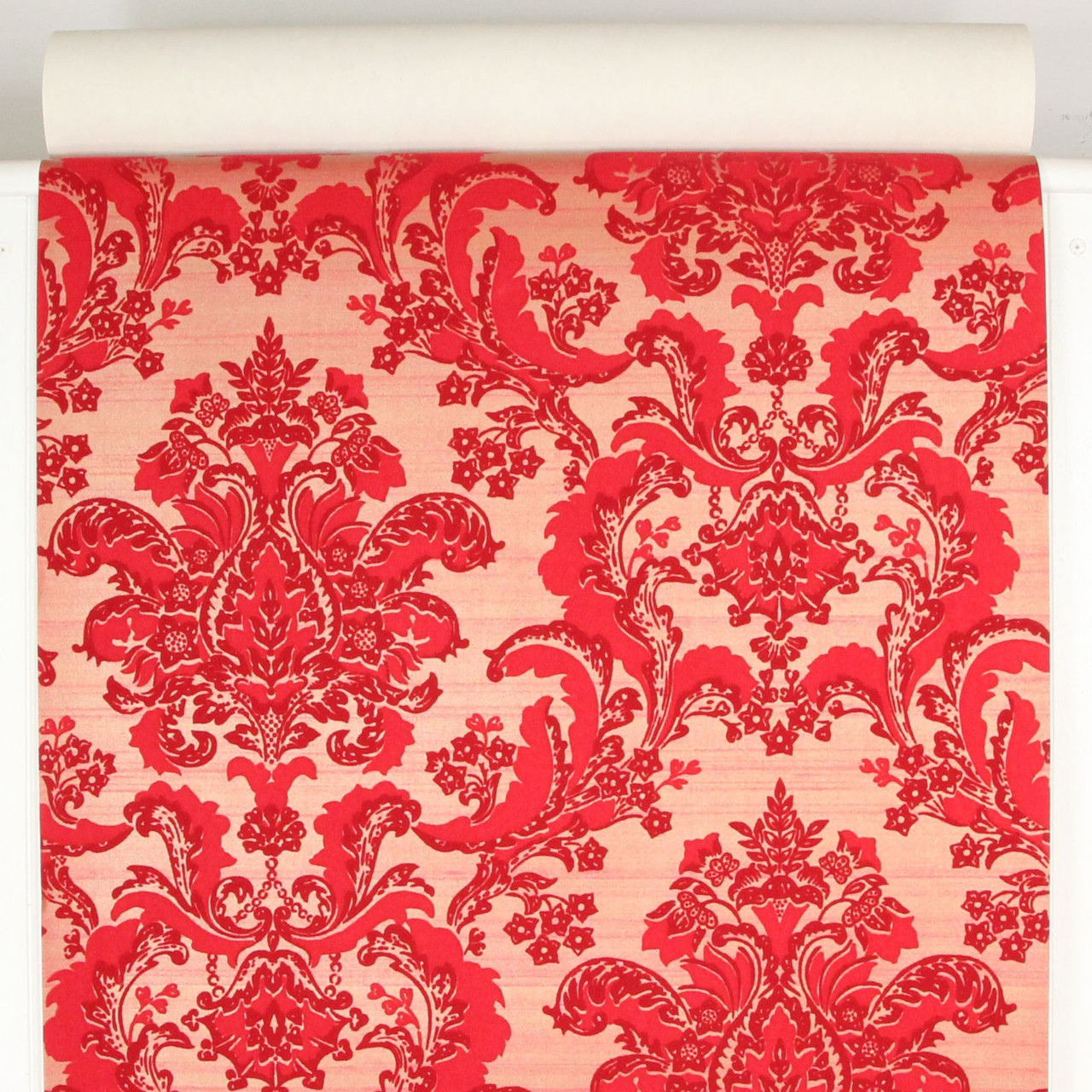 red flock wallpaper uk