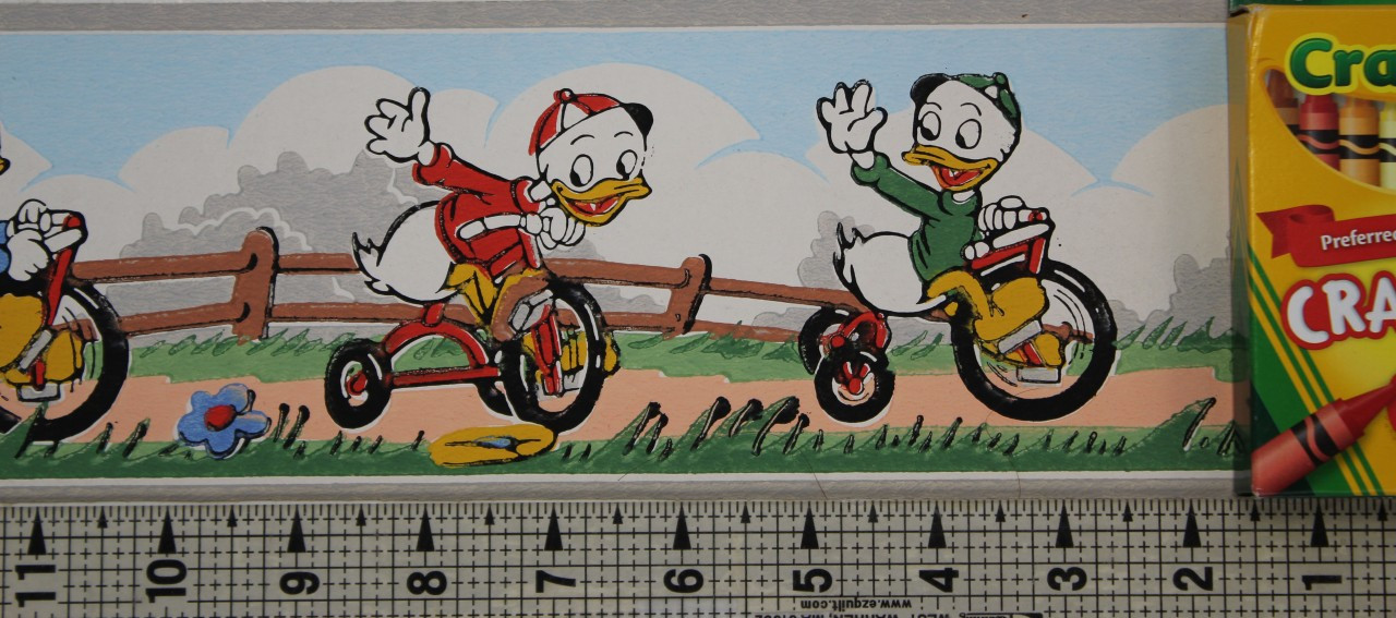 Dex Vintage Wallpaper Border Disney Donald Duck Rosie S Vintage