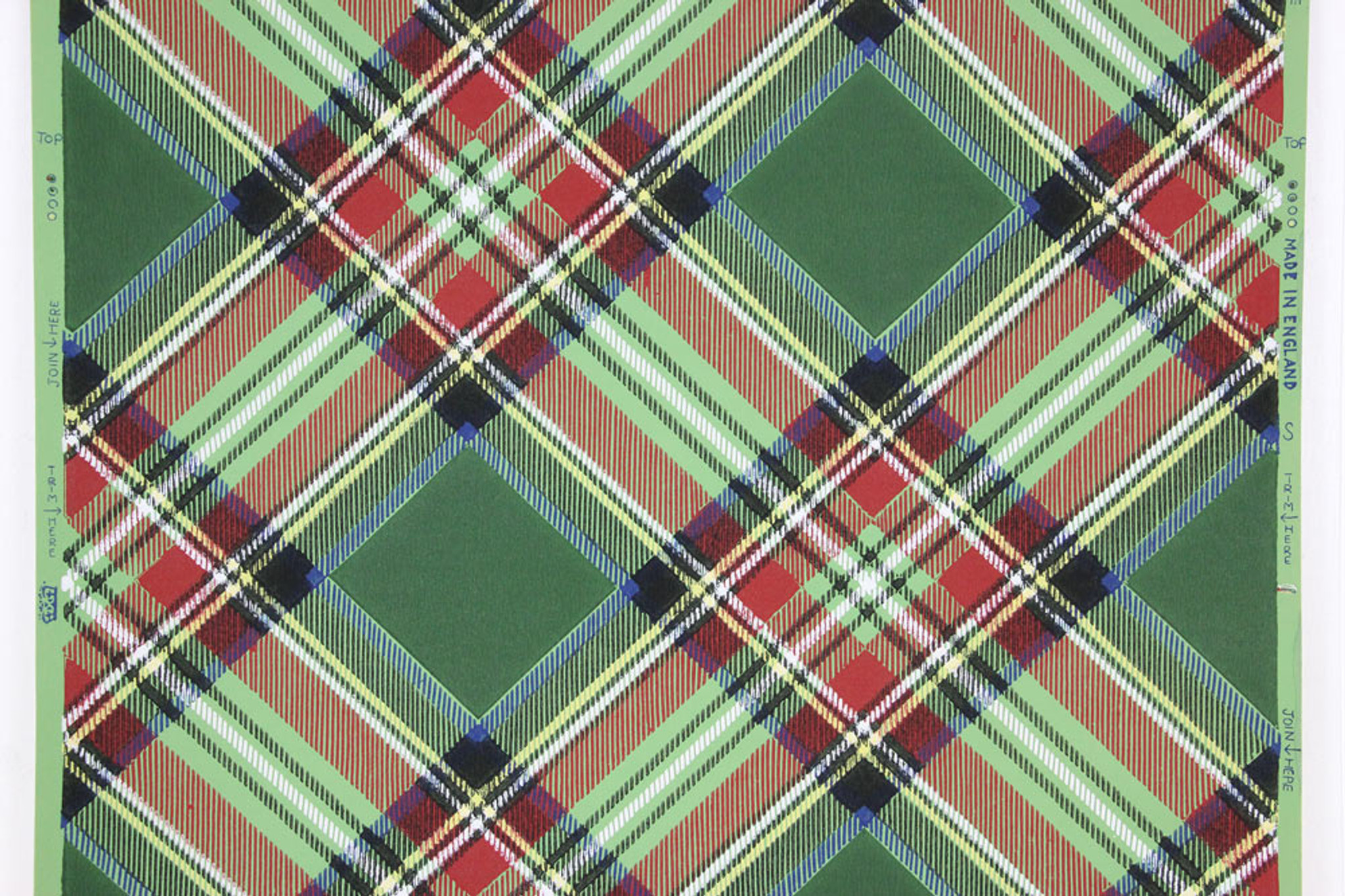 1950s Vintage Wallpaper Red Green Plaid Rosie S Vintage Wallpaper Simply click on a preview image from the roundup below to view and. 1950s vintage wallpaper red green plaid