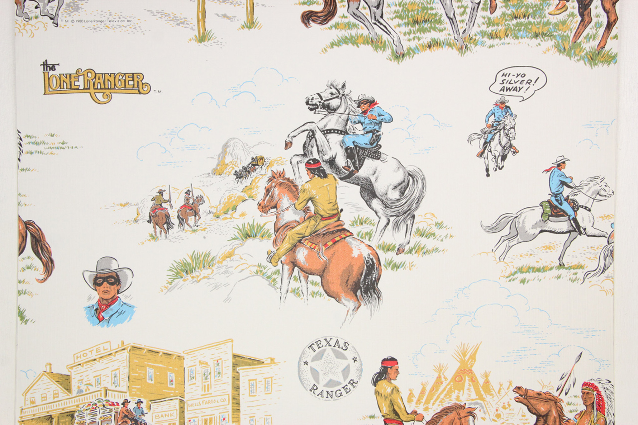 1980s Retro Vintage Wallpaper Lone Ranger Rosie S Vintage Wallpaper