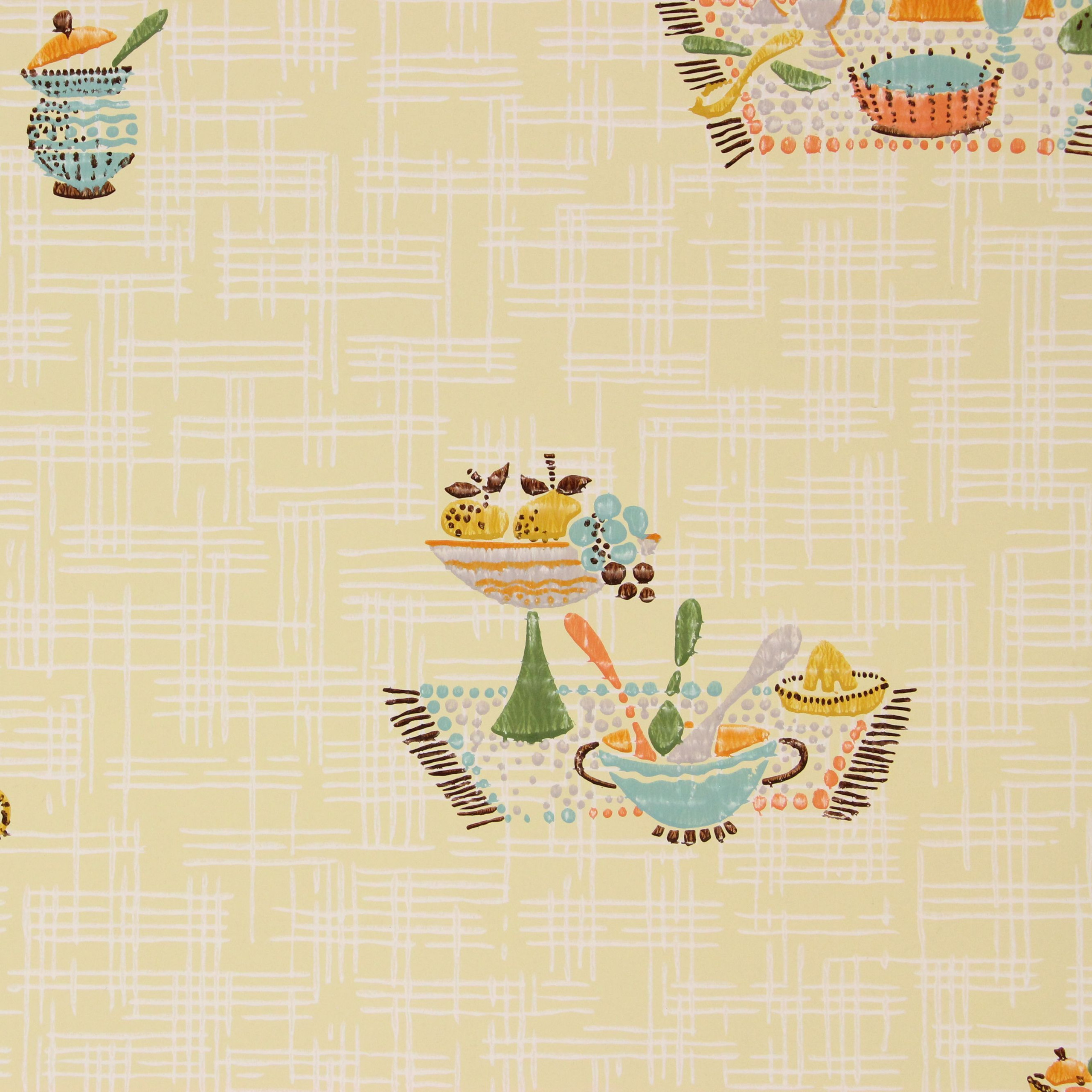 1960s & 1970s Retro Vintage Wallpaper - Kitchen - Page 1 - Rosie's ...