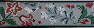 Trimz Vintage Wallpaper Border Springtime