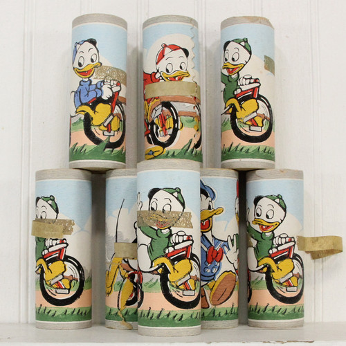 Lot of 8 - Dex Vintage Wallpaper Border Disney Donald Duck
