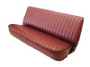 1981-1987 Chevrolet Pickup Crew Cab Rear Bench Seat Upholster Set - Grain Vinyl With Velour Inserts