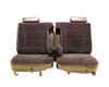 1978-1980 Chevrolet El Camino Seat Upholstery Set - 50-50 Split Seat With Dual Center Arm Rests And Head Rests