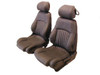 1993-1996 Pontiac Firebird Front & Rear Bench Seat Upholstery Set - Solid Rear - Leather