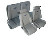 1994-1995 Ford Mustang Coupe Front & Rear Seat Upholstery Set - Large Headrest - Vinyl