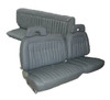 1992-1995 Chevrolet Pickup Front 60-40 And Rear Bench Seat Upholstery Set - Encore Velour Two Tone - Silverado