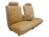 1971-1972 Oldsmobile Cutlass Supreme 55-45 Split Front Seat With Head Rests & Rear Bench Seat Upholstery Set - Vinyl