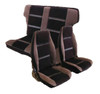 1982-1993 Chevrolet S10 Blazer Front Bucket And Rear Bench Seat Upholstery Set - In Velour