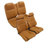 1985-1992 Pontiac Firebird Notchback Modle AQ9 Lumbar Front & Rear Seat Upholstery Set - Split Rear - Leather