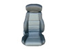 1988-1992 Mazda RX7 Front Bucket Seat Upholstery Set - Vinyl - Non-Perforated Headrest Speaker Area