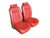 1979-1983 Ford Mustang Base Model Hactchback Front & Solid Rear Seat Upholstery Set - Vinyl