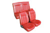 1979-1983 Ford Mustang Base Hachback Model Front & Rear Seat Upholstery Set - Split Rear - Vinyl