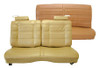 1978-1980 Chevrolet Monte Carlo Straight Bench Split Back Front With Inserts And Rear Bench Seat Upholstery Set