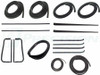 1960 - 1963 Chevrolet C20 Pickup Complete Weatherstrip Seal Kit