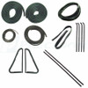 1966 - 1966 GMC K1000 Pickup Complete Weatherstrip Seal Kit 1966 - 1966 GMC K1000 Pickup Complete Weatherstrip Seal Kit