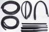 1992 - 1994 Chevrolet C1500 Suburban Door Weatherstrip Seal Kit, Glassruns, Beltlines and Door Seals. Left and Right, 8 Piece Kit.