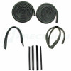 1995 - 1999 Chevrolet K1500 Door Weatherstrip Seal Kit, Glassruns, Beltlines and Door Seals. Left and Right, 12 Piece Kit.