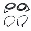 1948 - 1952 Ford F3 Door Weatherstrip Seal Kit, Left and Right