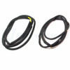 1989 - 1992 Toyota Pickup Door Weatherstrip Seal Kit, Left and Right, 2 Piece Set