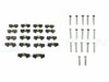 1963 - 1963 Plymouth Fury 2 Dr Hardtop - Molding Clip Kit, Windshield and Rear Window Kits
