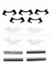 1984 - 1985 Toyota Corolla Molding Clip Kit, Windshield