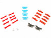 1992 - 1995 Honda Civic 4 Dr Sedan - Molding Clip Kit, Windshield, 24 Piece Set