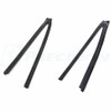 1968 - 1970 Plymouth Belvedere 2 Dr Hardtop - Quarter Window Weatherstrip Seal, Left and Right Hand, Pair