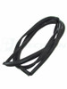 1959 - 1960 Cadillac Deville 4 Dr Sedan - Rear Window Weatherstrip Seal, Works With Chrome Trim That Inserts Into Body Clips