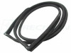 1956 - 1957 Chevrolet Bel Air 2 Dr Sedan - Rear Window Weatherstrip Seal, Works With Chrome Trim That Inserts Into Body Clips