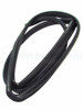 1962 - 1965 Ford Falcon 2 Dr Sedan - Rear Window Weatherstrip Seal, With Trim Groove For Steel Trim