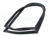 1966 - 1977 Ford Bronco Quarter Window Weatherstrip Seal, With Trim Groove For Steel Trim, Left Hand