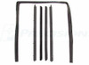 1983 - 1994 Chevrolet S10 Blazer Beltline and Glassrun Molding Kit, 6 Piece Set, Left and Right Hand