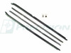 1984 - 1986 Buick Regal T-Type 2 Dr Coupe - Beltline Molding Kit, 4 Piece Set, Left and Right Hand