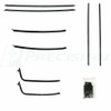 1970 - 1972 Chevrolet Chevelle Beltline Molding Kit, 8 Piece Set, Left and Right Hand