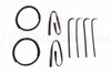 1967 - 1970 Ford F-100 Beltline and Glassrun Molding Kit, 6 Piece Set, Left and Right Hand