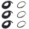 1947 - 1950 GMC FC102 Rear Window Weatherstrip Seal Kit, 2 Piece Kit