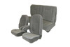 1987-1991 Ford Bronco Front Buckets And Rear Bench Seat Upholstery Set - Vinyl