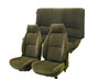1988-1992 Chevrolet Camaro Front & Rear Seat Upholstery Set - Solid Rear - In Vinyl