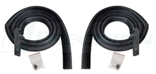 1963 - 1964 Oldsmobile Super 88 4 Dr Hardtop - Roof Rail Weatherstrip Seal, Left and Right Hand, Pair