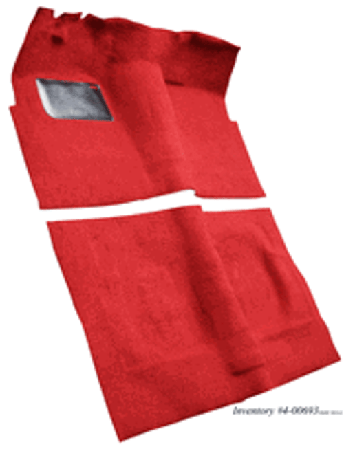 1957 Ford Fairlane Club 2 Door Hardtop Standard Seats Carpet *Molded