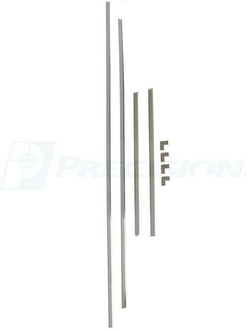 1967 1967 Plymouth Barracuda 2 Dr Hardtop Chrome Locking Strip For