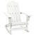  Garden Rocking Chair White Hardwood Medium Garden Rocking Chair A949-40861