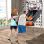 Foldable Double Electronic Basketball Game with 4 Balls Indoor-Gray B593-SP35202COLOR