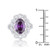 Amethyst Oval Classic Ring R599-R08449R-C20 Amethyst Oval Classic Ring R599-R08449R-C20
